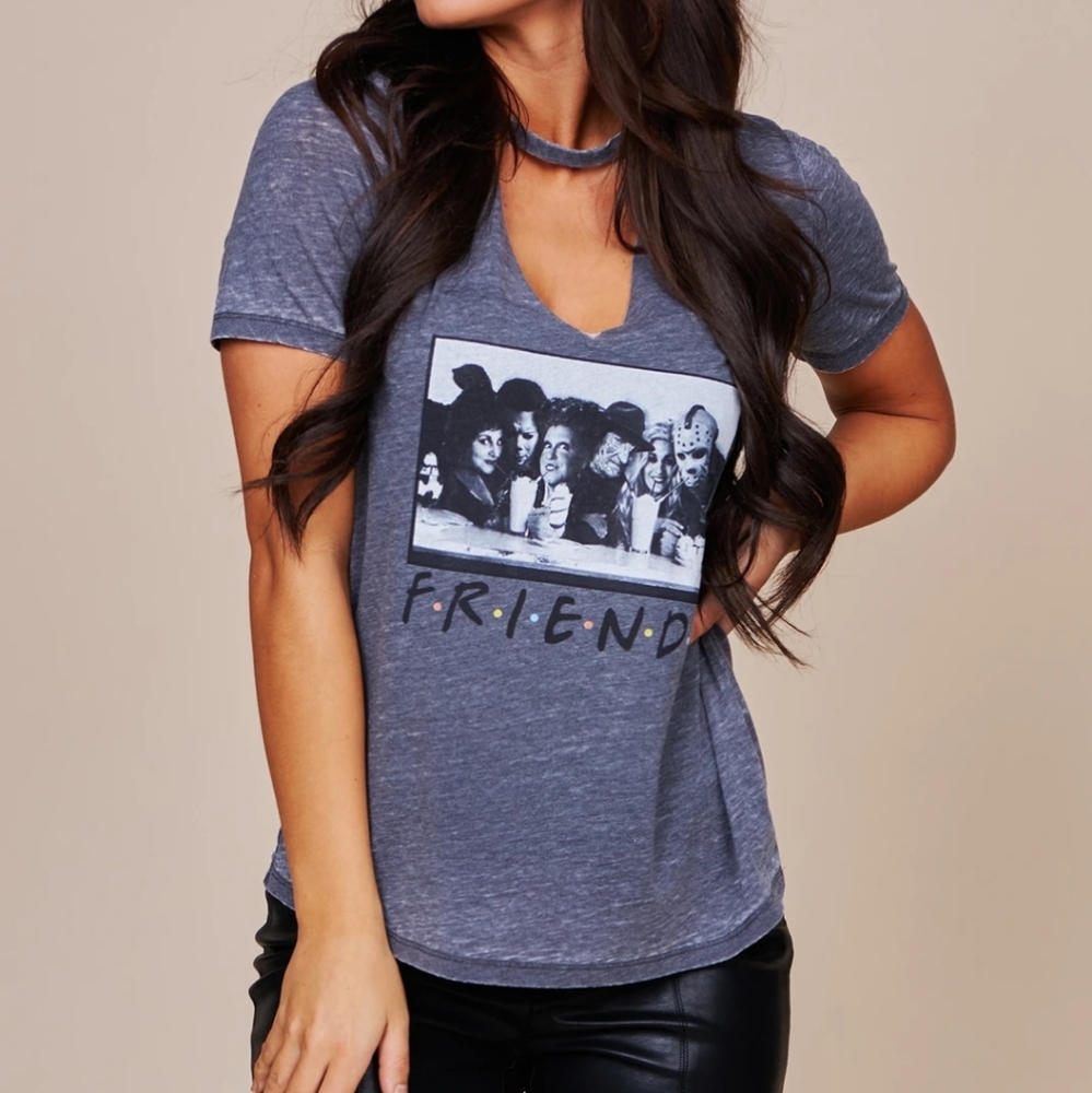 FRIENDS TOP (look closely at the friends)